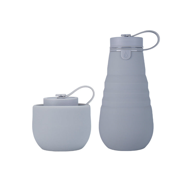 collapsible water bottle silicone