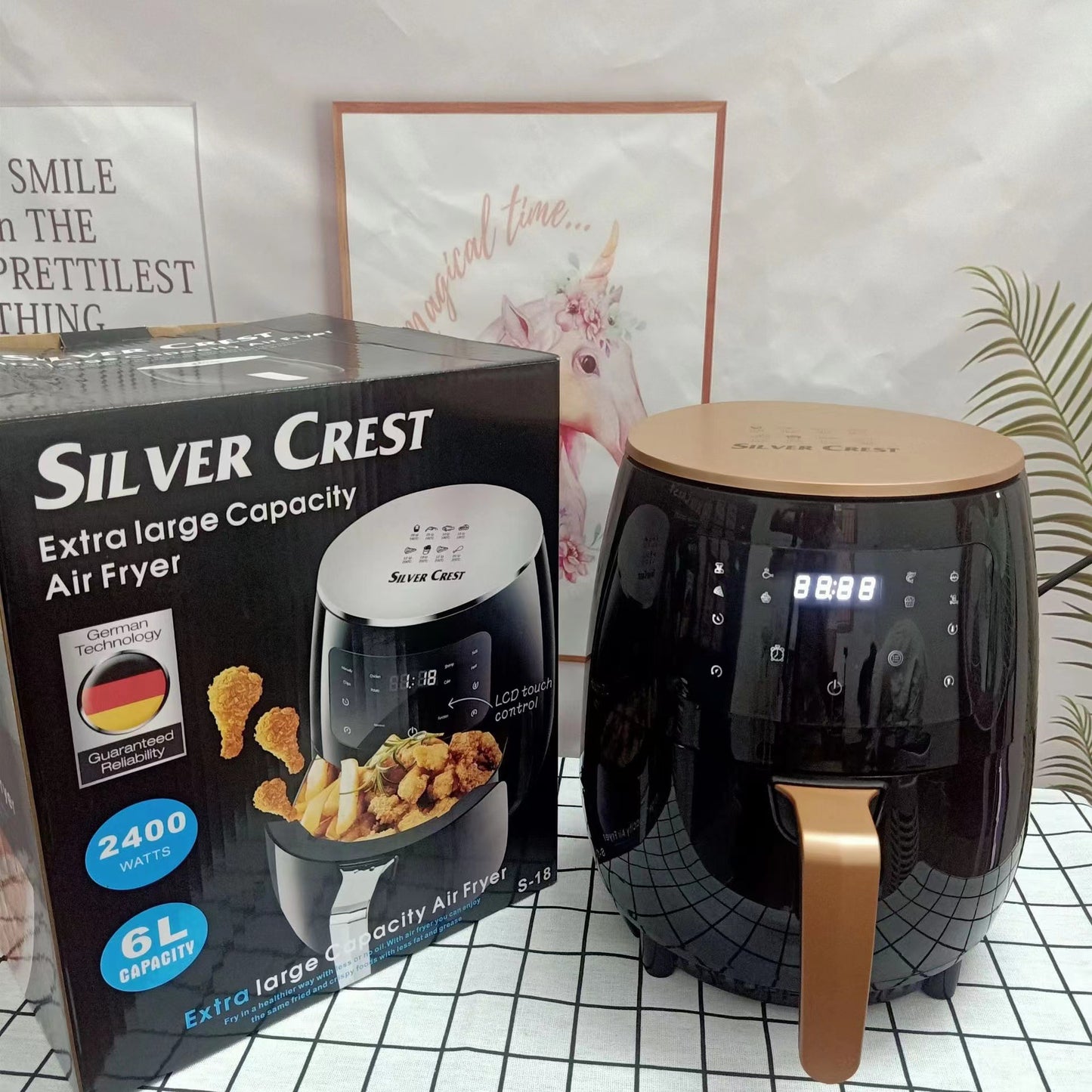 Air Fryer Smart Smokeless French Fries Maker Machine